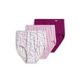 thumbnail image 1 of Women's Jockey® Elance 3-Pack Briefs Panty Set 1484 Color: Majestic Berry Size: 6, 1 of 3