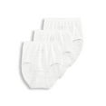 thumbnail image 1 of Women's Jockey® Matte & Shine Seamless Full Rise Brief Panty 1218 Color: White Size: 5, 1 of 3