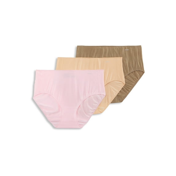 Jockey Women's No Panty Line Promise Hip Brief - 3 Pack