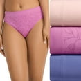 thumbnail image 1 of Women's Jockey® Seamfree® 3-pk. Hi-Cut Panty 4392 Color: Coral Mist Assorted Size: LARGE, 1 of 4