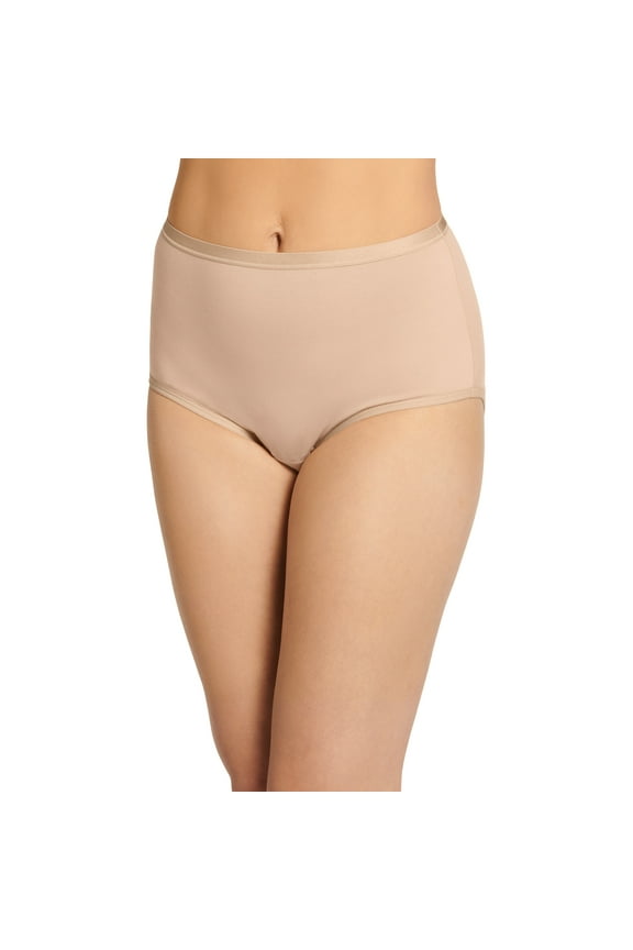 Women's Worry Free Cotton Stretch Moderate Absorbency Brief