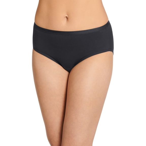 Jockey Women's Worry Free Cotton Stretch Moderate Absorbency Hipster