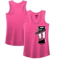 thumbnail image 1 of Women's Joe Gibbs Racing Team Collection Pink Denny Hamlin Name & Number Racerback Tank Top, 1 of 3