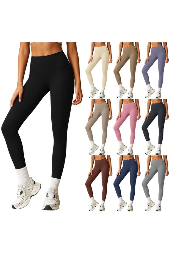 Women’s Jogger Yoga Pants High Waist Slim Fit Stretchy Soft Comfy Wearing Workout Leggings for Gym Training Jogging Daily Wear Purple