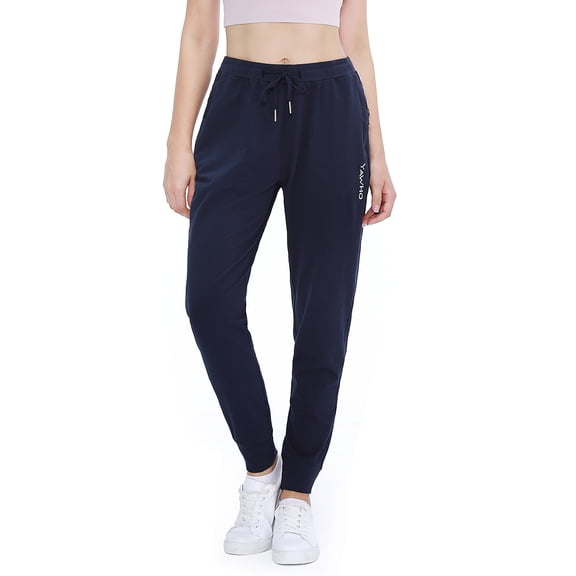 Women's Joggers Active Sweatpants Athletic Jogging Pants Sport Trousers for Workout,Gym,Running,Training with Zipper Pockets