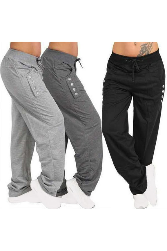 Women's Joggers Pants Lightweight Running Sweatpants with Pockets Clearance Sale Womens Autumn Winter Yoga Sports Loose Casual Long Pants Trousers With Pocket