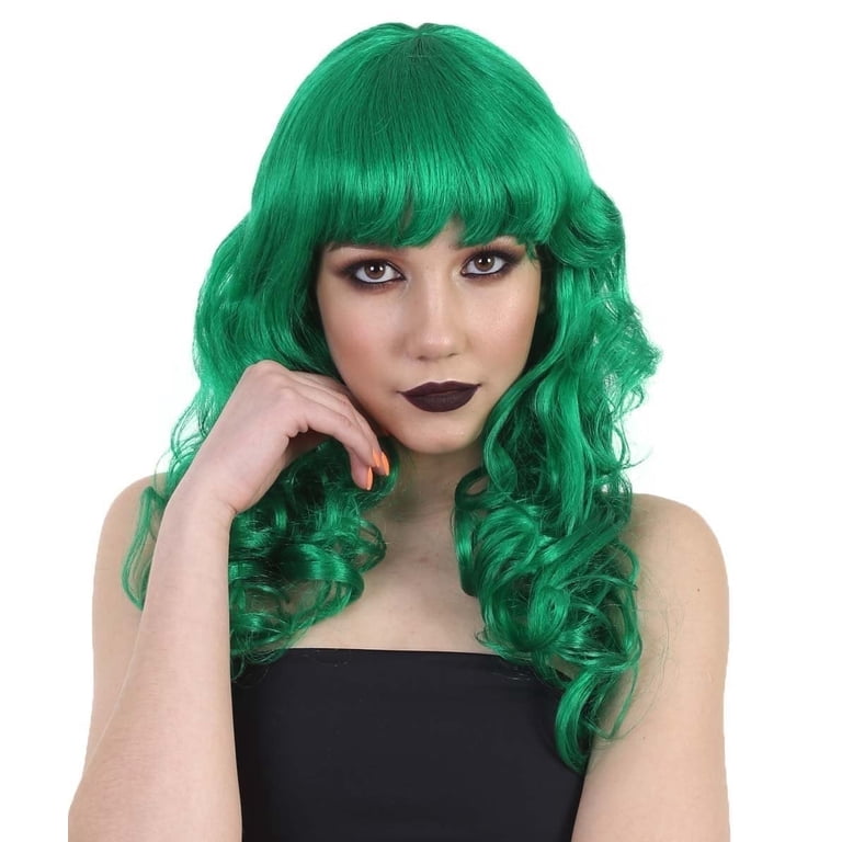 HPO Adult Women's Joker Wigs Collection Long Curly Party Ready
