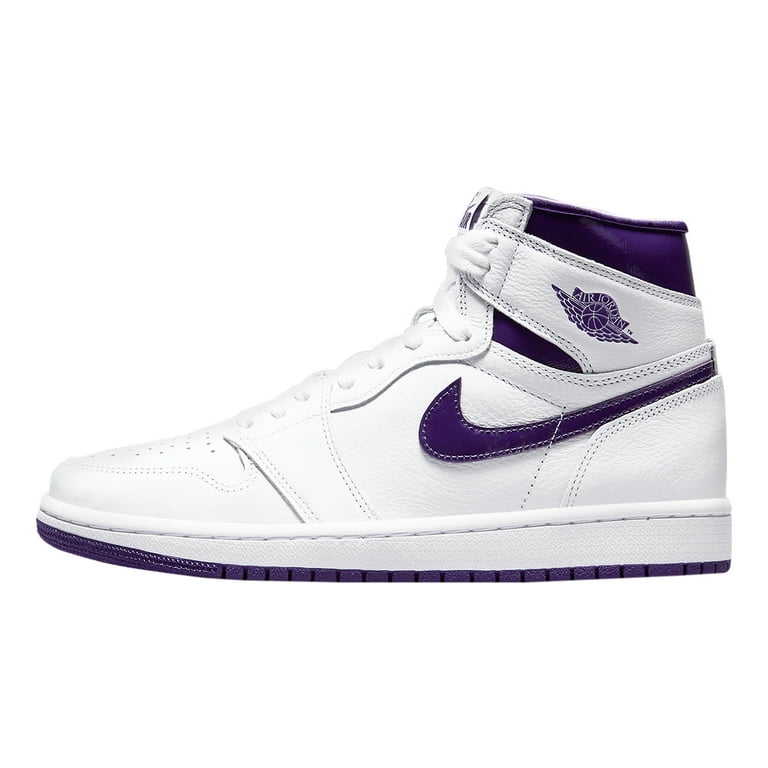 jordan 1 white and purple