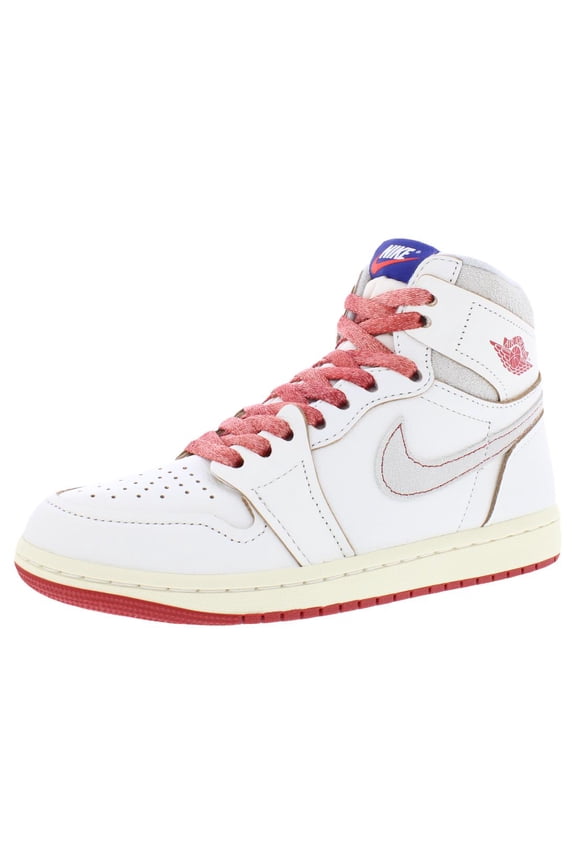 Women's Jordan 1 High OG Sail/Cinnabar-Light Bone (DB4612 100) - 7.5