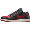 thumbnail image 1 of Women's Jordan 1 Low Black/Gym Red-Sail (DC0774 061) - 7, 1 of 5