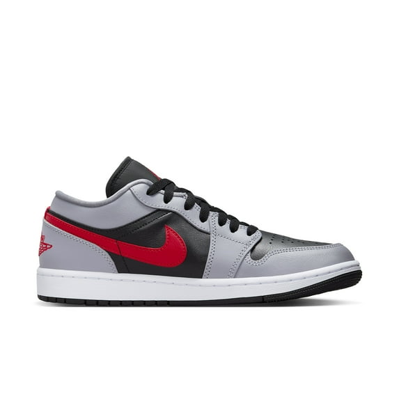 Women's Jordan 1 Low Cement Grey/Fire Red-Black (FZ4183 002) - 6