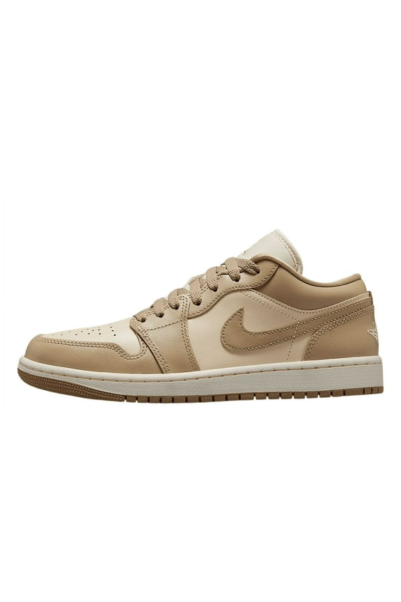 Women's Jordan 1 Low Rattan/Desert Camo-Sail (DC0774 203) - 12