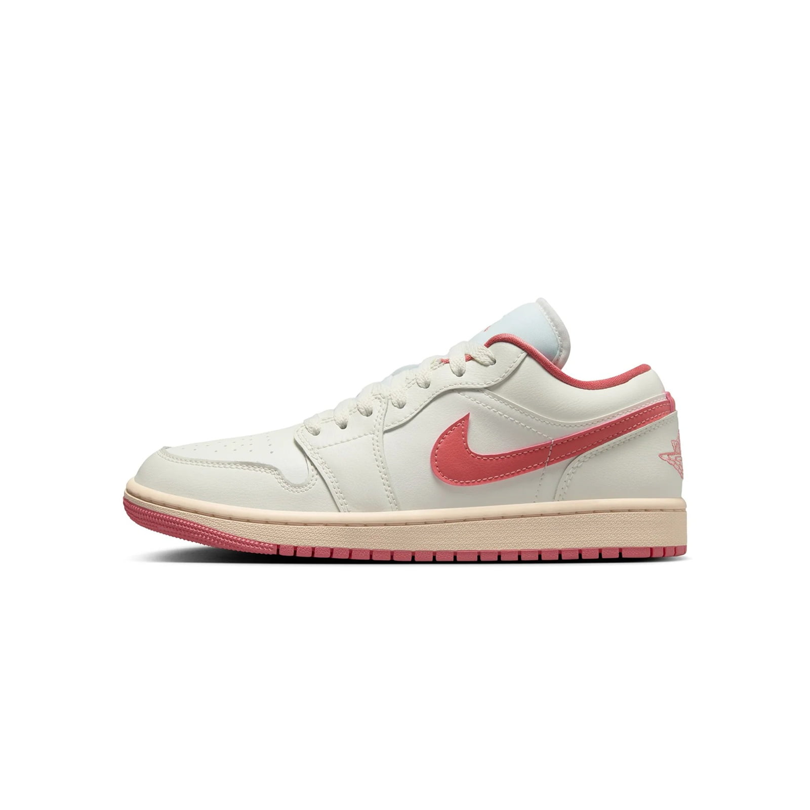 ★NIKE★ Air Jordan 1 Low W Sail Guava Ice Pink Salt DC07741 Women's Jordan 1 Low Sail/Pink Salt-Guava Ice (DC0774 109