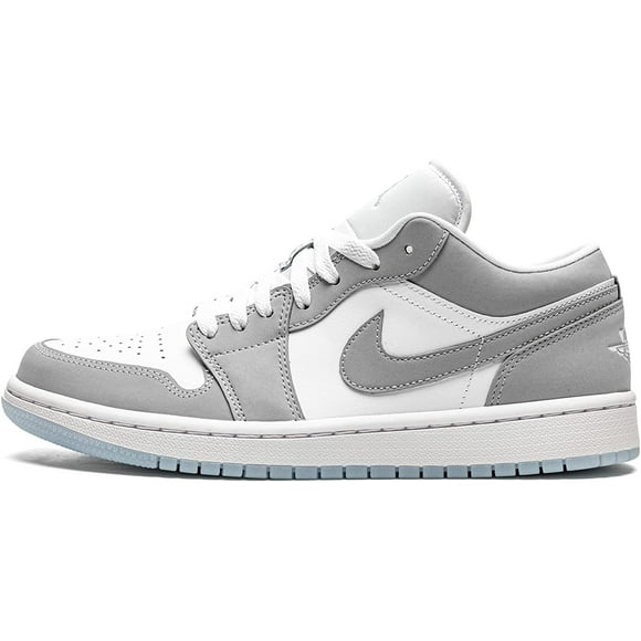 Air Jordan 1 LOW White / Wolf Grey - Aluminium DC0774-105 Women's Size 7