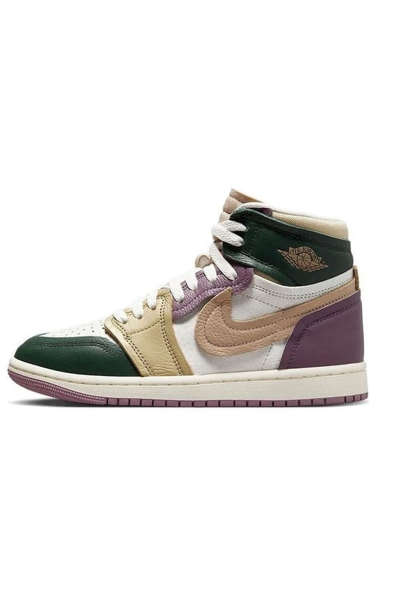 Women's Jordan 1 MM High Galactic Jade/Dessert Sail (FB9891 300) - 7.5