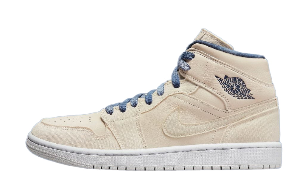 Women's Jordan 1 Mid SE Sanddrift/Sail-Midnight Navy (DM9126