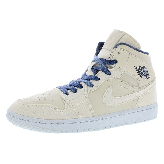 Women's Jordan 1 Mid SE Sanddrift/Sail-Midnight Navy (DM9126 104) - 12