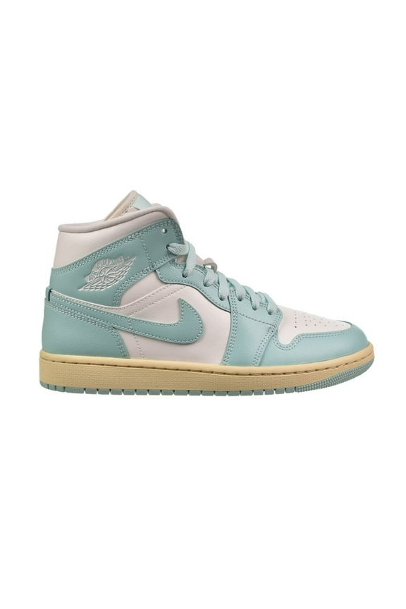 Women's Jordan 1 Mid Sail/Light Dew-Muslin (BQ6472 132) - 10.5