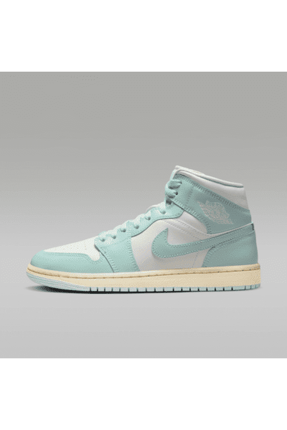 Women's Jordan 1 Mid Sail/Light Dew-Muslin (BQ6472 132) - 6