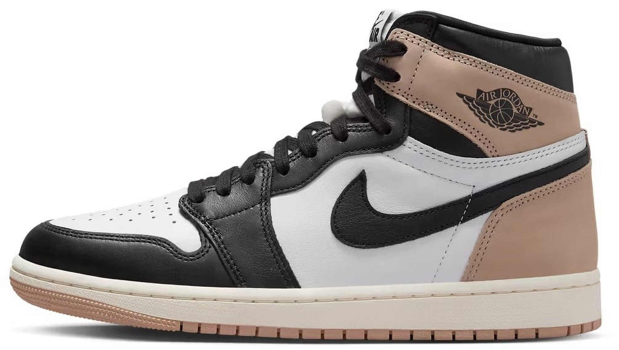 Women's Jordan 1 Retro HI OG Black/Legend MD Brown-White (FD2596