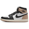 thumbnail image 1 of Women's Jordan 1 Retro HI OG Black/Legend MD Brown-White (FD2596 021) - 7.5, 1 of 5