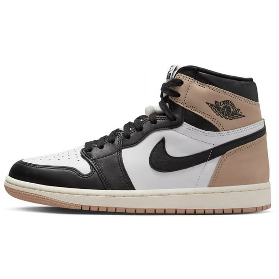 Women's Jordan 1 Retro HI OG Black/Legend MD Brown-White (FD2596 021) - 8.5