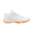 thumbnail image 1 of Nike Jordan Retro 11 Low Womens Shoes Size 7.5, Color: White/Bright Citrus, 1 of 6