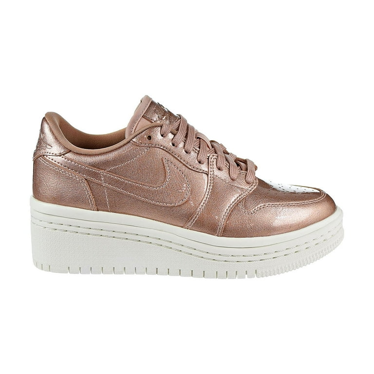 Women s Jordan Retro 1 Low Lifted Metallic Red Bronze AO1443 901