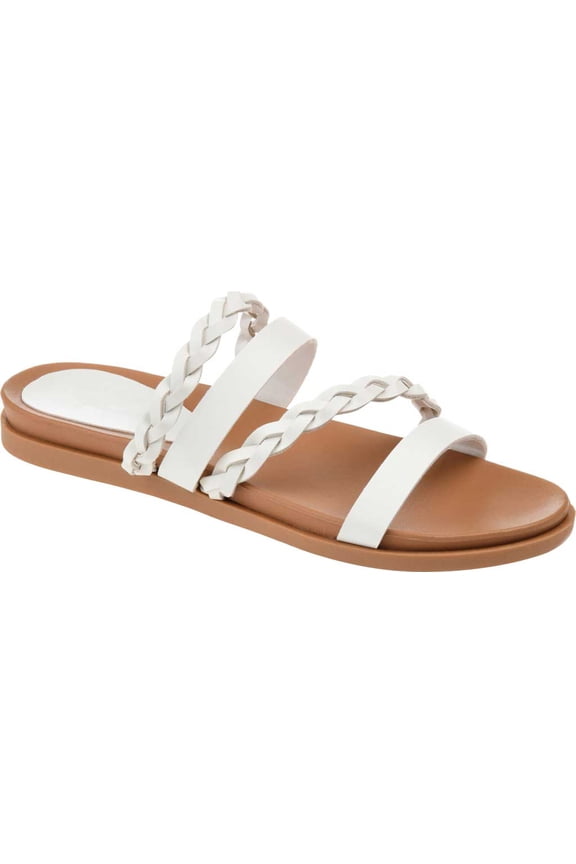 Women's Journee Collection Colette Strappy Slide Sandals