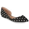 thumbnail image 1 of Journee Womens Cortni Slip On Pointed Toe D'Orsay Flats, Widths Available, 1 of 6