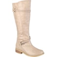 thumbnail image 1 of Women's Journee Collection Harley Wide Calf Knee High Boot Stone Faux Leather 9 M, 1 of 7