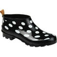 thumbnail image 1 of Women's Journee Collection Rainer Rain Boot Black Dot Rubber 6 M, 1 of 5