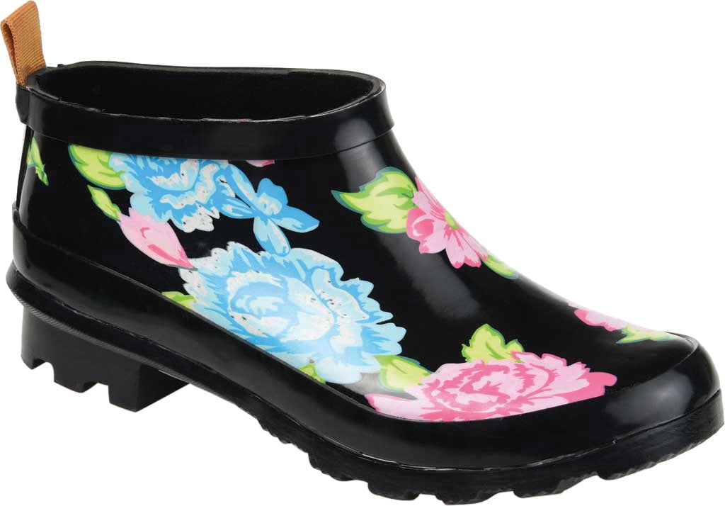 Women's Journee Collection Rainer Rain Boot Floral Rubber 7.5 M