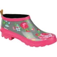 thumbnail image 1 of Women's Journee Collection Rainer Rain Boot Grey Floral Rubber 10 M, 1 of 5