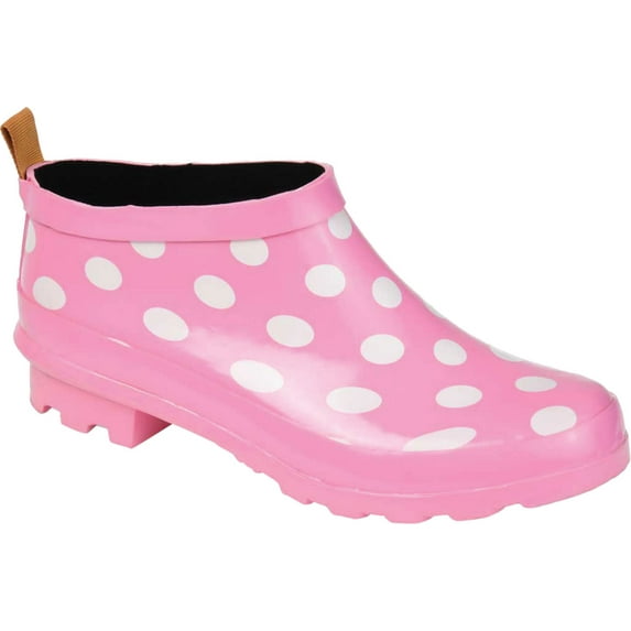 Women's Journee Collection Rainer Rain Boot Pink Rubber 6.5 M