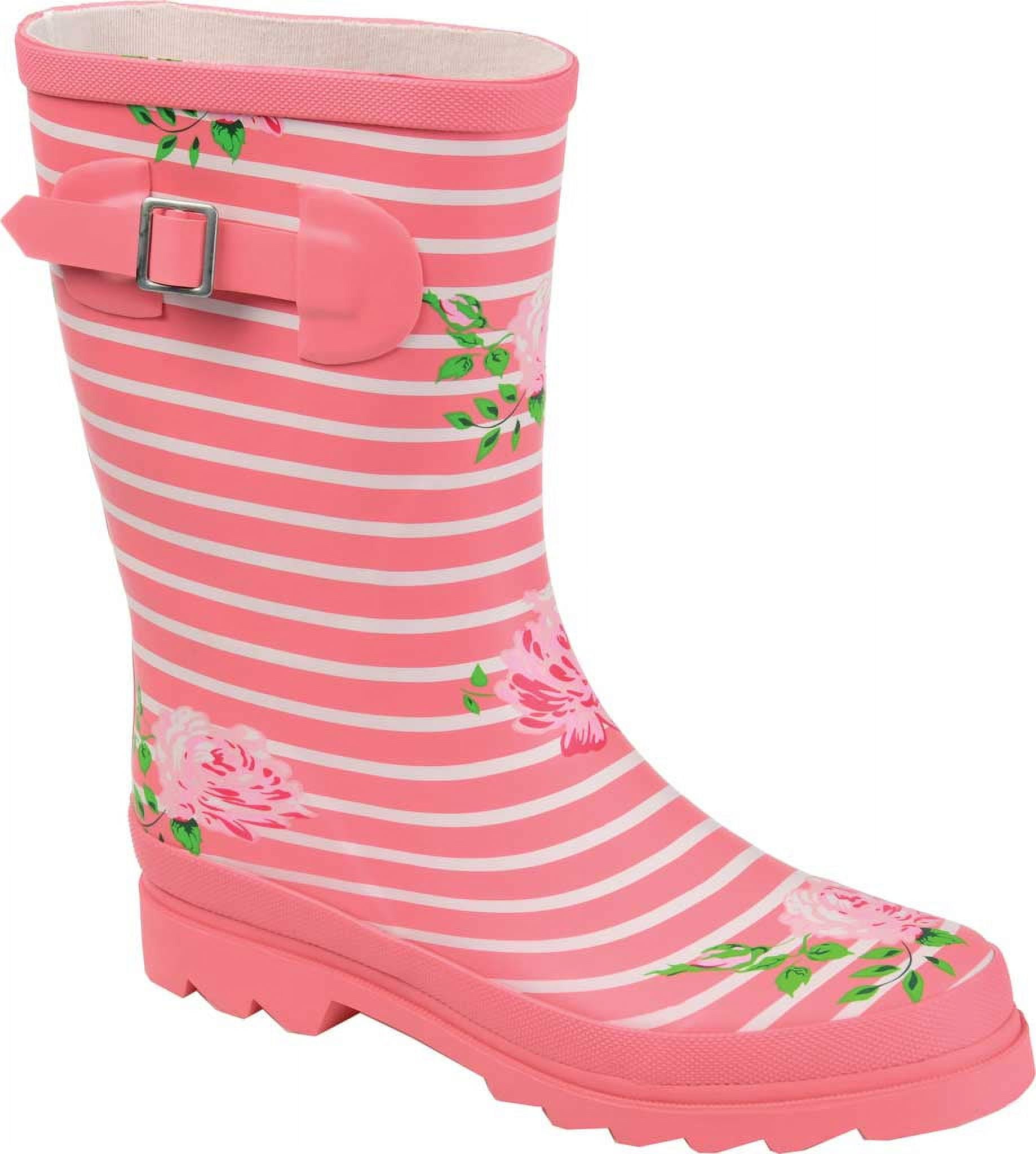Roper Barnyard Lady (Pink) - Women's Work Rain Boot main image 1
