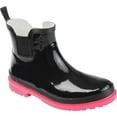 thumbnail image 1 of Women's Journee Collection Tekoa Rain Boot Black Rubber 10 M, 1 of 5