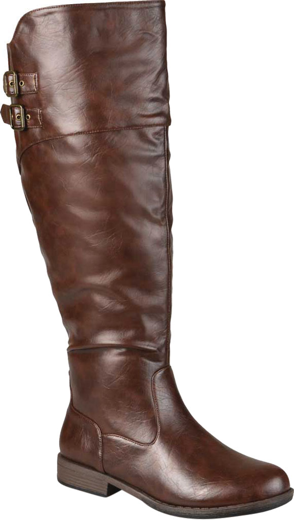 Karen Scott Womens Deliee Wide Calf KneeHigh Boots Brown 10 Medium (B,M)