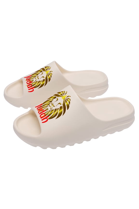Women's Judah Slides (White}