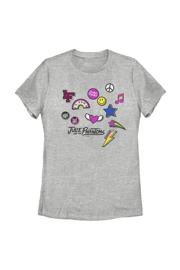 Women's Julie and the Phantoms Favorite Icons  Graphic T-Shirt