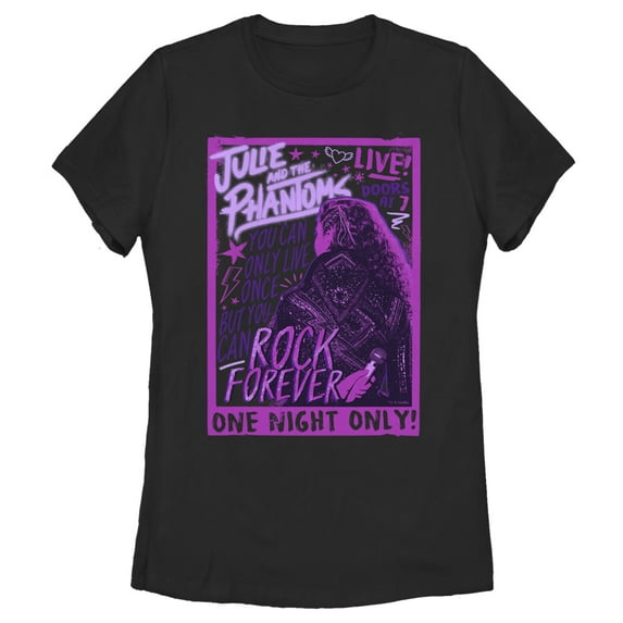 Women's Julie and the Phantoms Rock Poster Graphic T-Shirt