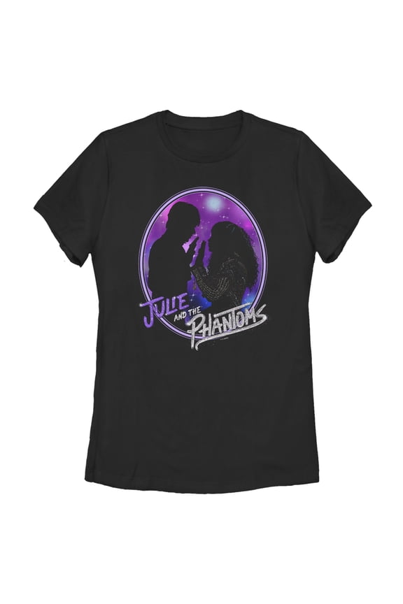 Women's Julie and the Phantoms Silhouette Frame  Graphic T-Shirt