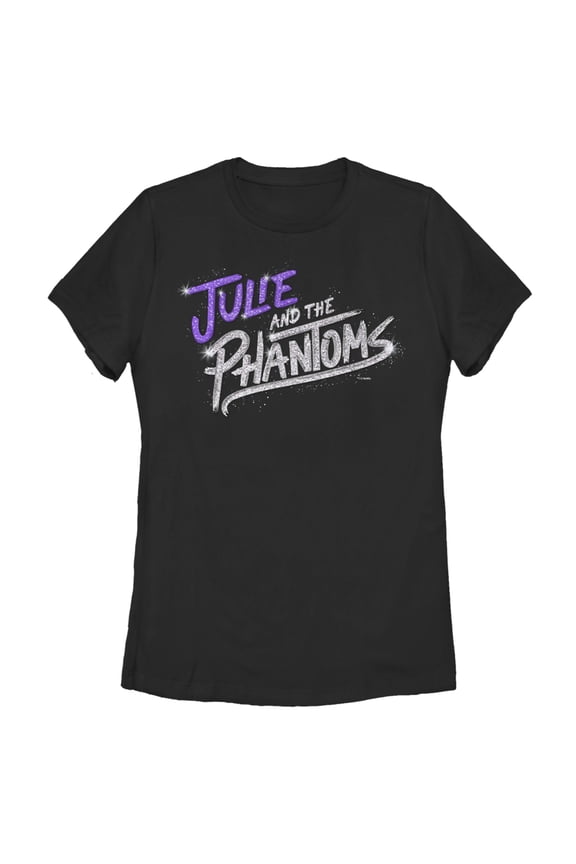 Women's Julie and the Phantoms Sparkle Logo  Graphic T-Shirt
