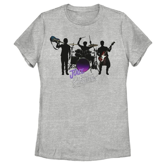Women's Julie and the Phantoms Sunset Curve Silhouettes Graphic T-Shirt