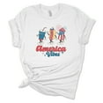 thumbnail image 1 of Women's July 4th American Vibes Shirt, 1 of 7