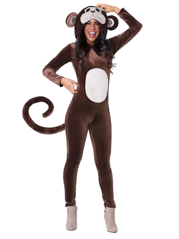 Women's Jumpsuit Monkey Around Costume