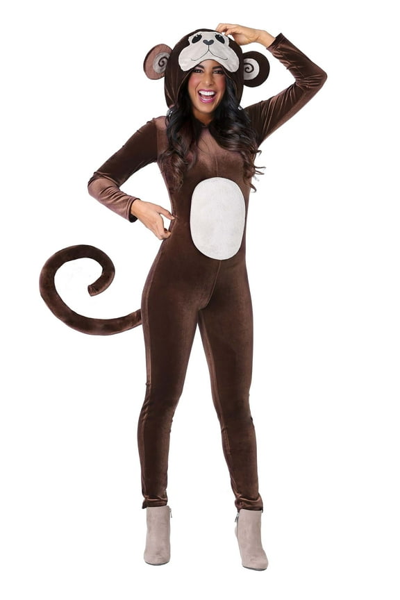 Women's Jumpsuit Monkey Around Costume