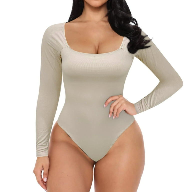 Women’s Jumpsuit Tshirt Bodysuit Tops for Soft Body Suits Fit 