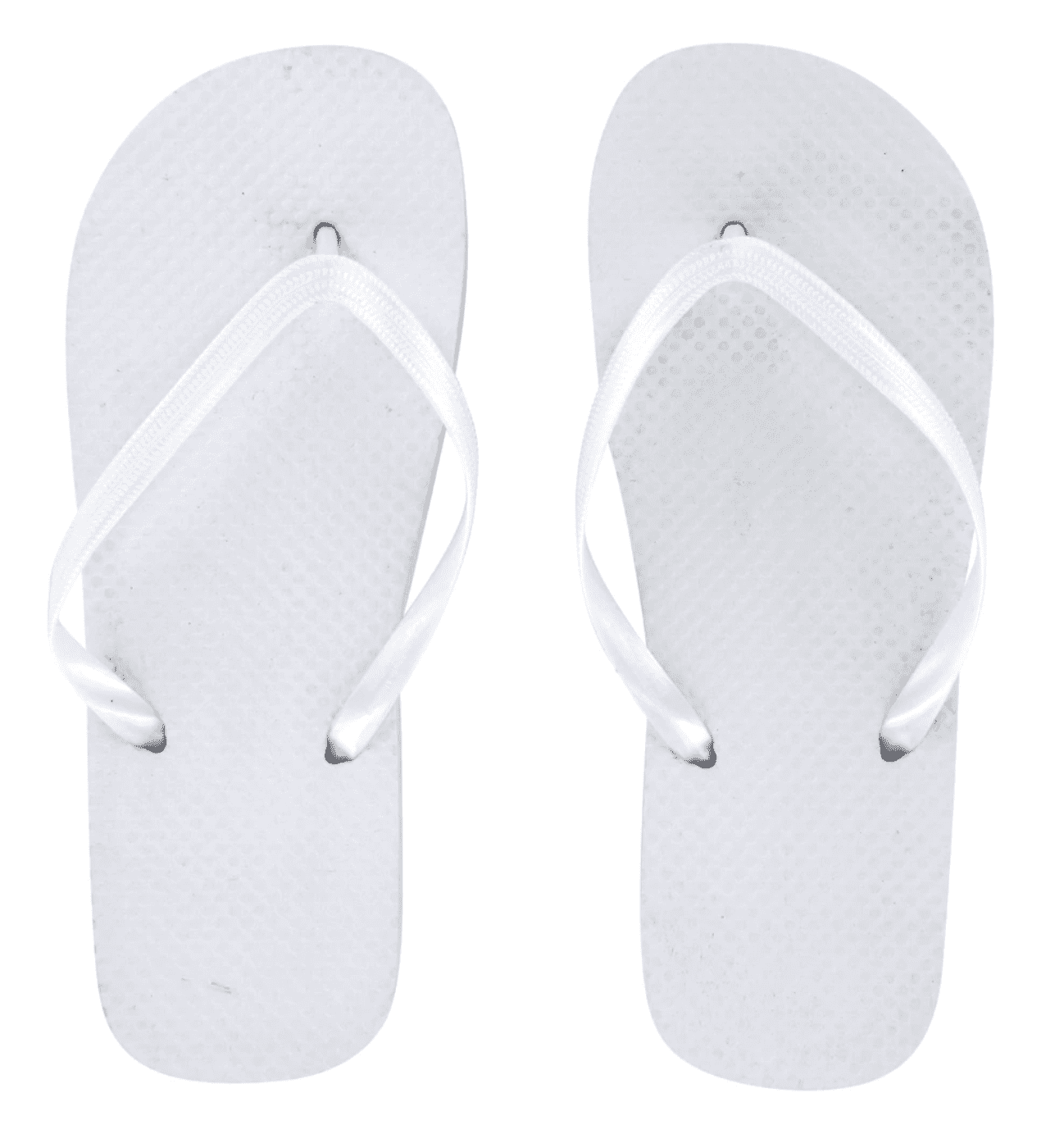 Women's Juncture Basic Rubber FlipFlops White [Size S 5/6]
