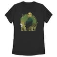 thumbnail image 1 of Women's Jungle Cruise Dr. Lily Portrait  Graphic Tee Black X Large, 1 of 4
